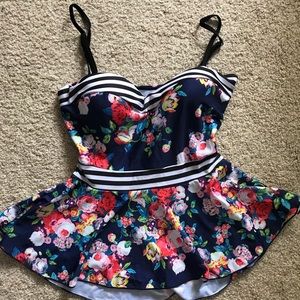 NWOT Cupshe Tankini Set